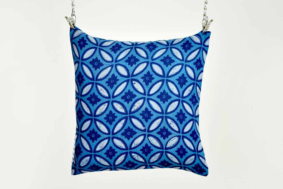 Amber Kerala Print Cushion